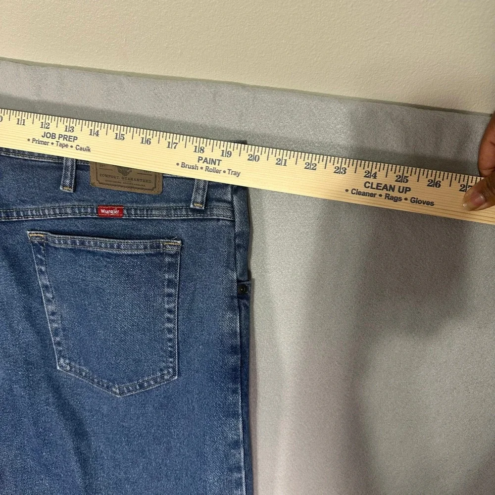 Wrangler Premium Quality‎ Mens Straight Leg Jeans Blue 38x30 1096FXVDB